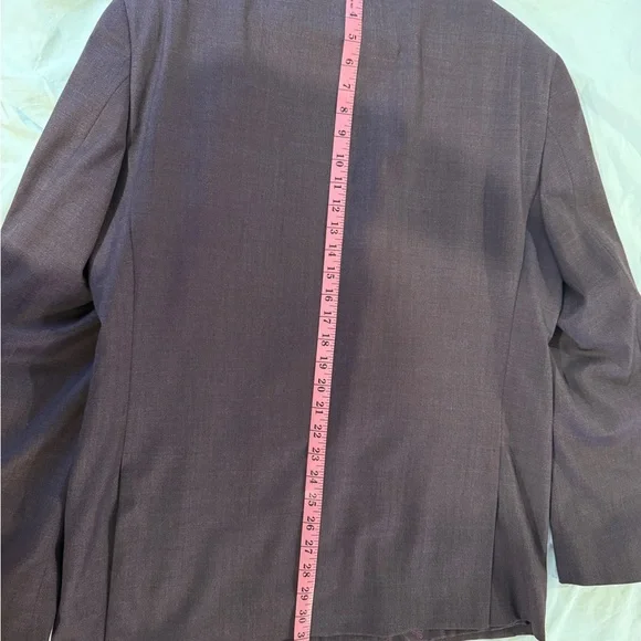 Men's Maroon/Burgundy Psycho Bunny Blazer/Coat - Picture 4 of 7